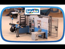 Bruder bworld Set Police Station