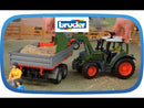 Bruder Fendt Vario 211 with Frontloader and Trailer