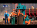Bruder Bworld Logging Set with Man