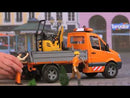 Bruder Mb Sprinter Municipal W Light & Sound, Worker + Accessories