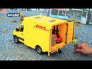 Bruder MB Sprinter DHL Truck with Manually Operated Pallet Jack