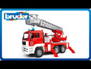 Bruder MAN Fire engine with water pump with Light/Sound Mod.