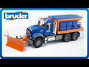 Bruder Mack Granite Winter Service Snow Plow