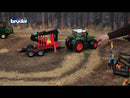 Bruder Forestry Trailer with Crane, Grapple and 4 Logs