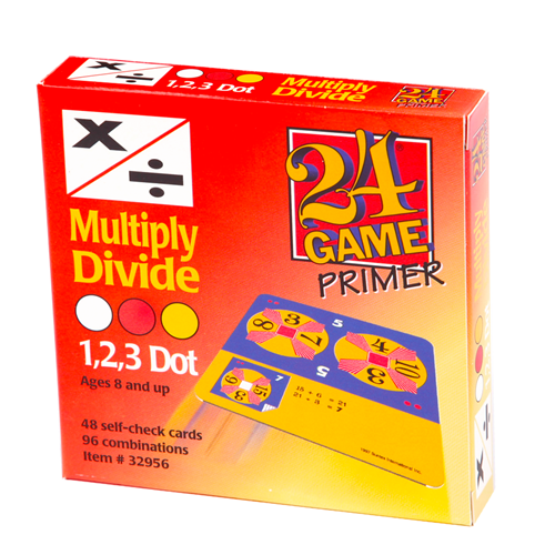 24 Game Multiply and Divide Math Card Game, 48 Card Pack