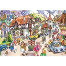 Jumbo Puzzles Wasgij Mystery 20: Mountain Mayhem - 1,000 Piece Jigsaw Puzzle