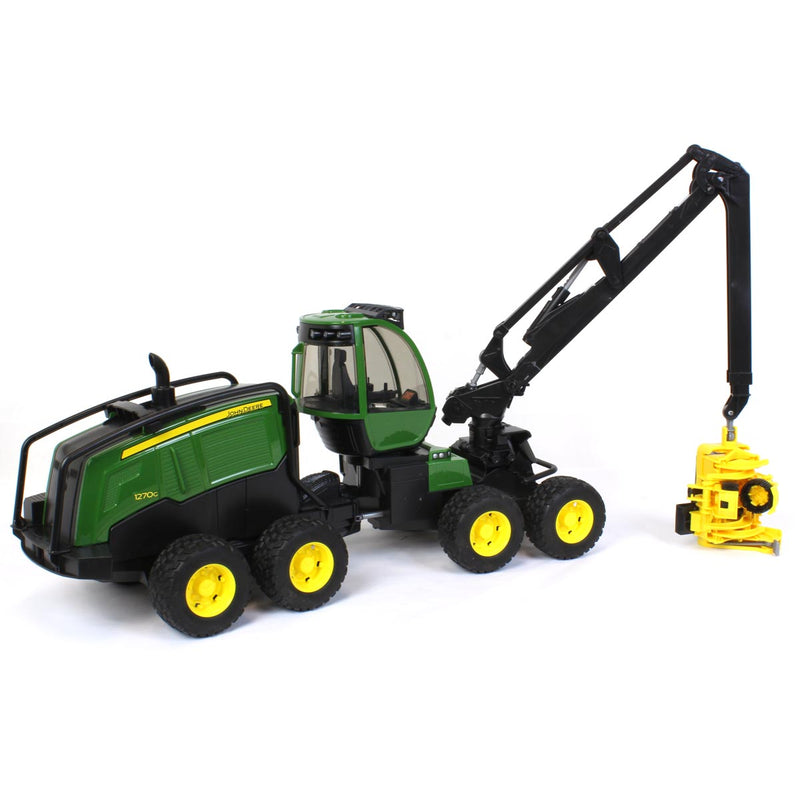 Playmobil Country Harvester Tractor With Trailer Building Set