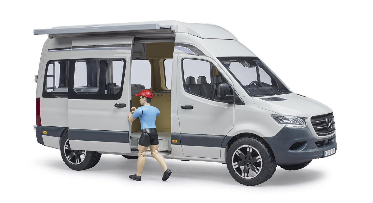 Mb sprinter camper avec conducteur bleu Bruder | La Redoute Mb sprinter camper avec conducteur bleu Bruder | La Redoute