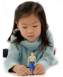 Bruder Man Action Figure with Light Skin, Blue Jeans, 60006