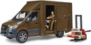 Bruder MB Sprinter UPS Truck with Driver
