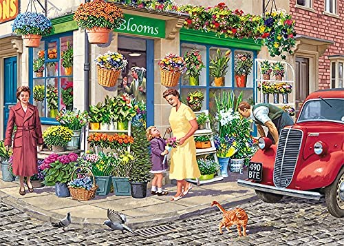The Florist Jigsaw Puzzle, 1,000 Pieces by Jumbo Toys