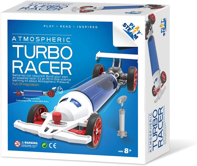 Playsteam Atmospheric Inferno Turbo Racer STEAM Air Powered Car Science Kit
