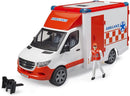 Bruder MB Sprinter Ambulance with Driver
