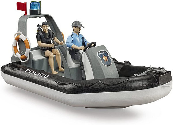 Bruder Police Boat with Light
