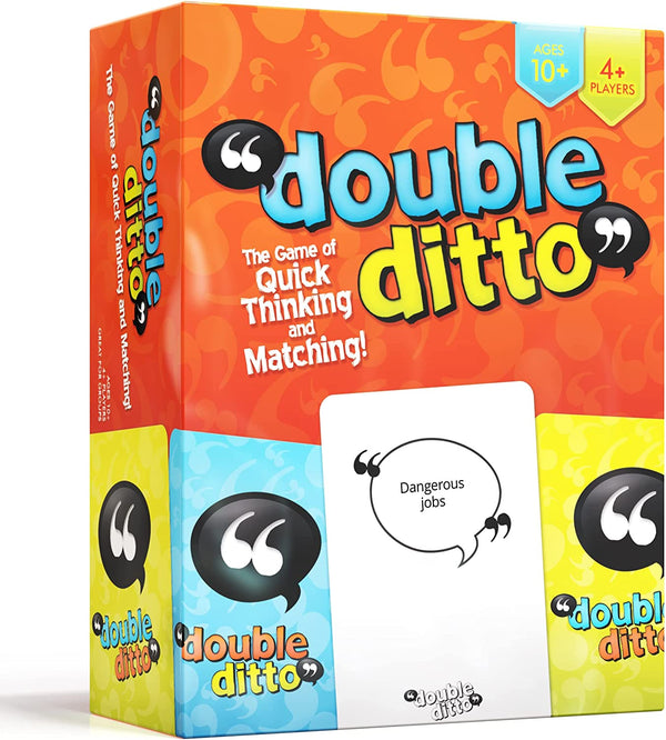 Double Ditto - A Hilarious Family Party Word Board Game