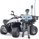 Bruder Police Quad with Police Officer Figure and Accessories