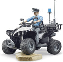 Bruder Police Quad with Police Officer Figure and Accessories