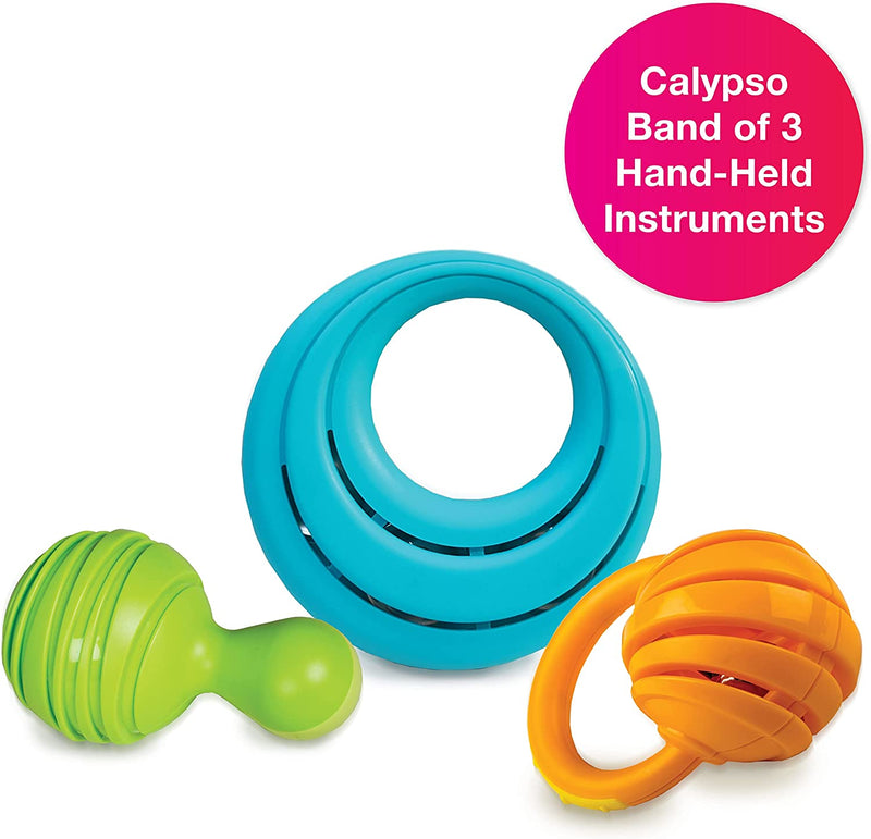 Edushape Instruments Edushape Halilit Calypso Band Toy Instrument, Tropical