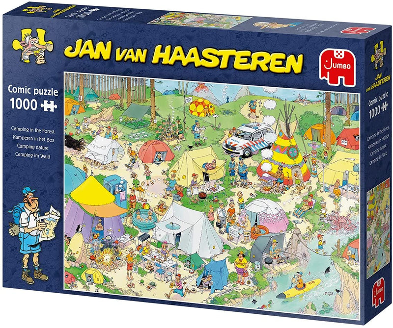 jumbo tent Jumbo Puzzles The Camping in the Forest Comic