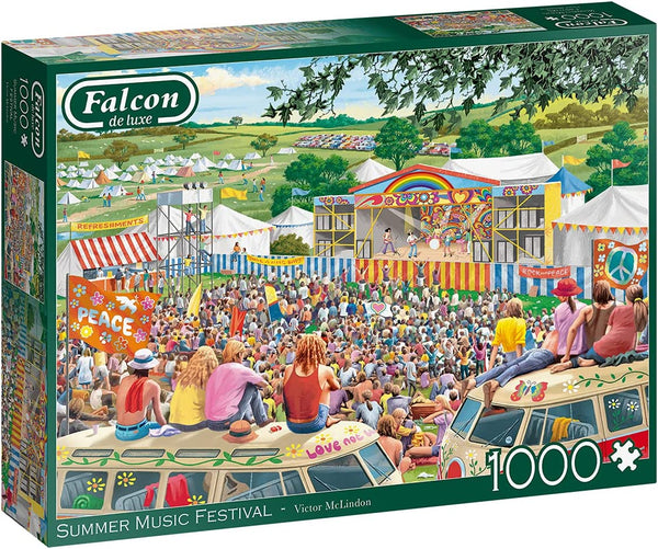 The Summer Music Festival Jigsaw Puzzle, 1,000 Pieces by Jumbo Toys