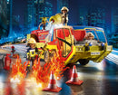 Playmobil Fire Engine with Truck