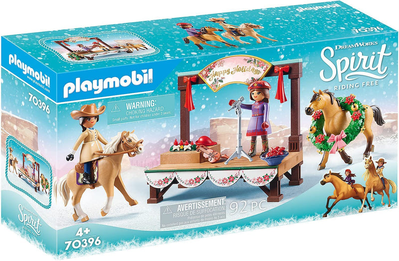 Playmobil Spirit Riding Free Christmas Concert