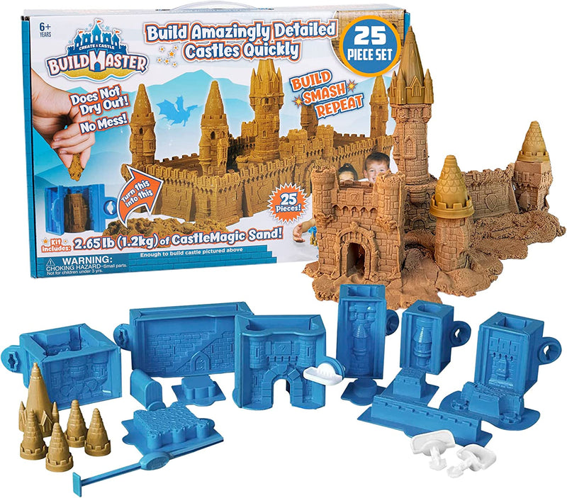 Create A Castle Buildmaster Indoor Magic Sand Mold Kit