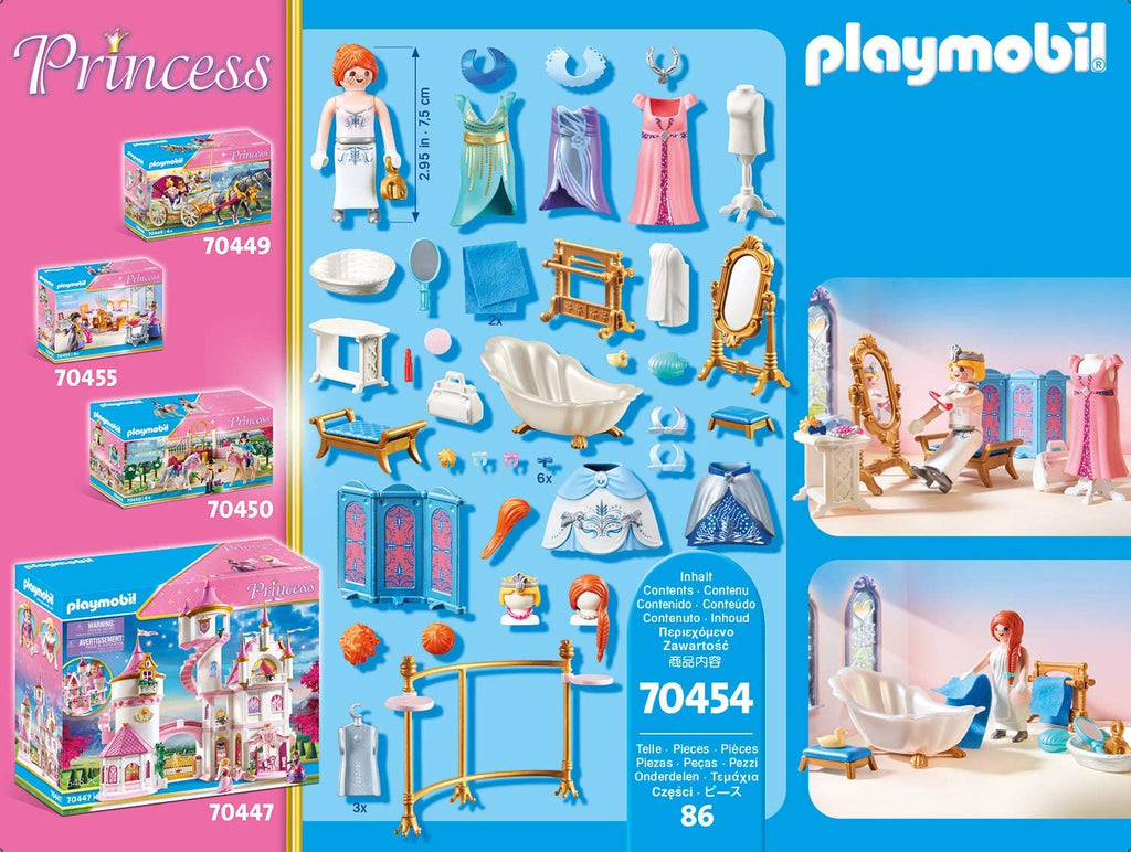 playmobil princess dressing room Playmobil Princesses Royal Dressing Room (5148)