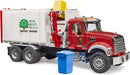 Bruder Mack Granite Side Loading Garbage Truck