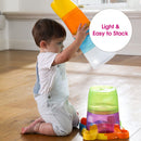 Edushape 14-Piece Stack & Drop Tower Play Set