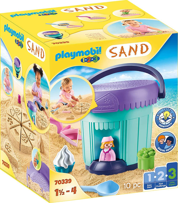 Playmobil 1.2.3 Bakery Sand Bucket