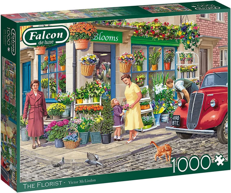 The Florist Jigsaw Puzzle, 1,000 Pieces by Jumbo Toys