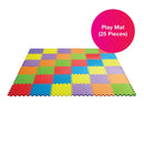Edushape Edu - 25 Piece Foam Tile Play Mats