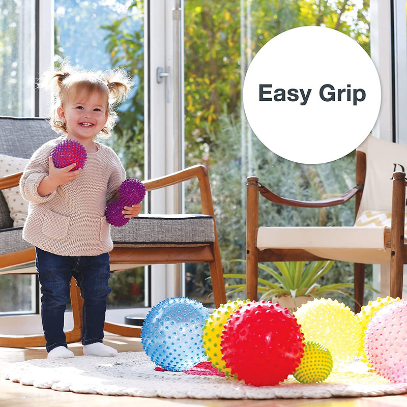 Edushape Instruments Edushape Sensory Balls, 4in Set of 4 Colors