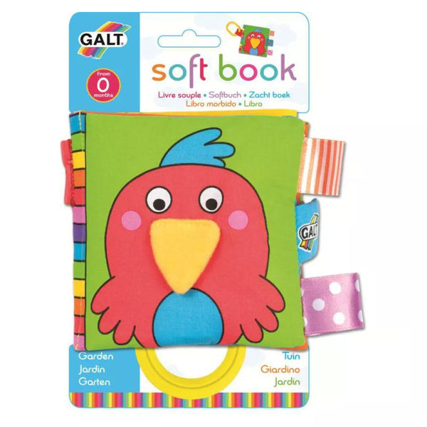 Libro Sensorial Con Textura Para Bebes Soft Books - Jardin GALT