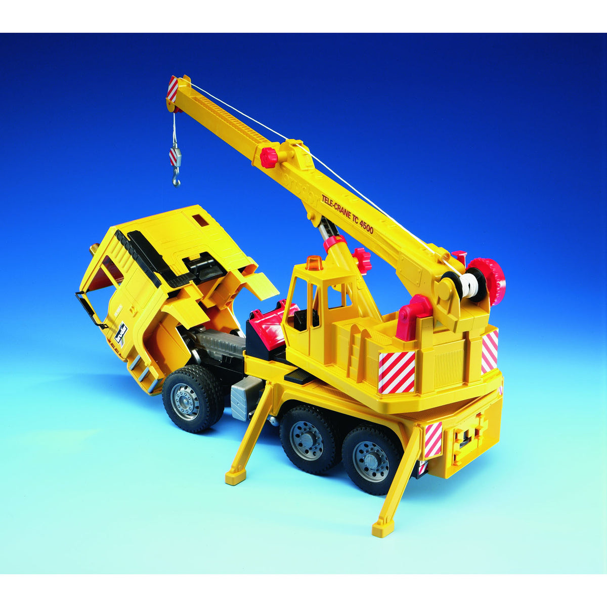 Purchases BRUDER MAN YELLOW TELE-CRANE TC 4500 TGA-41.440