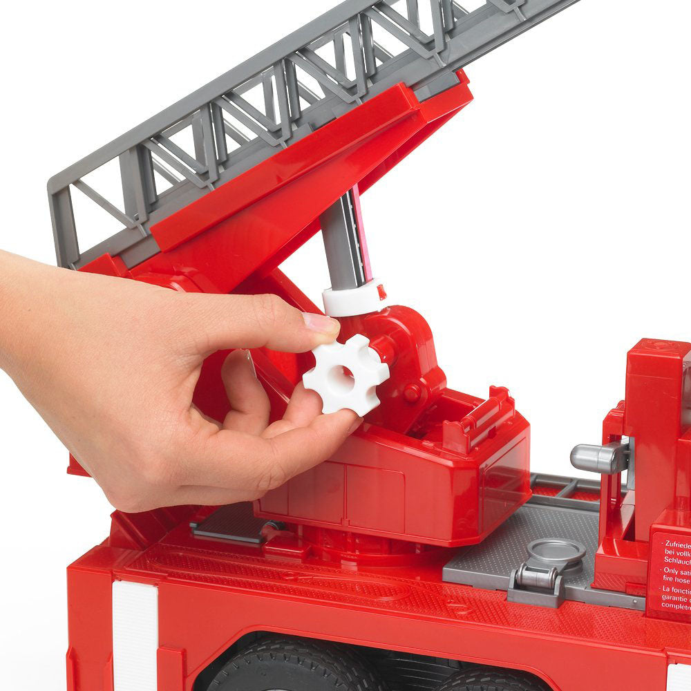 Bruder MAN Fire engine with water pump with Light/Sound Mod.
