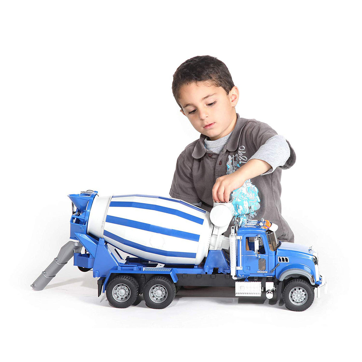 超美品　MALDIRE Bruder MACK Granite Cement Mixer