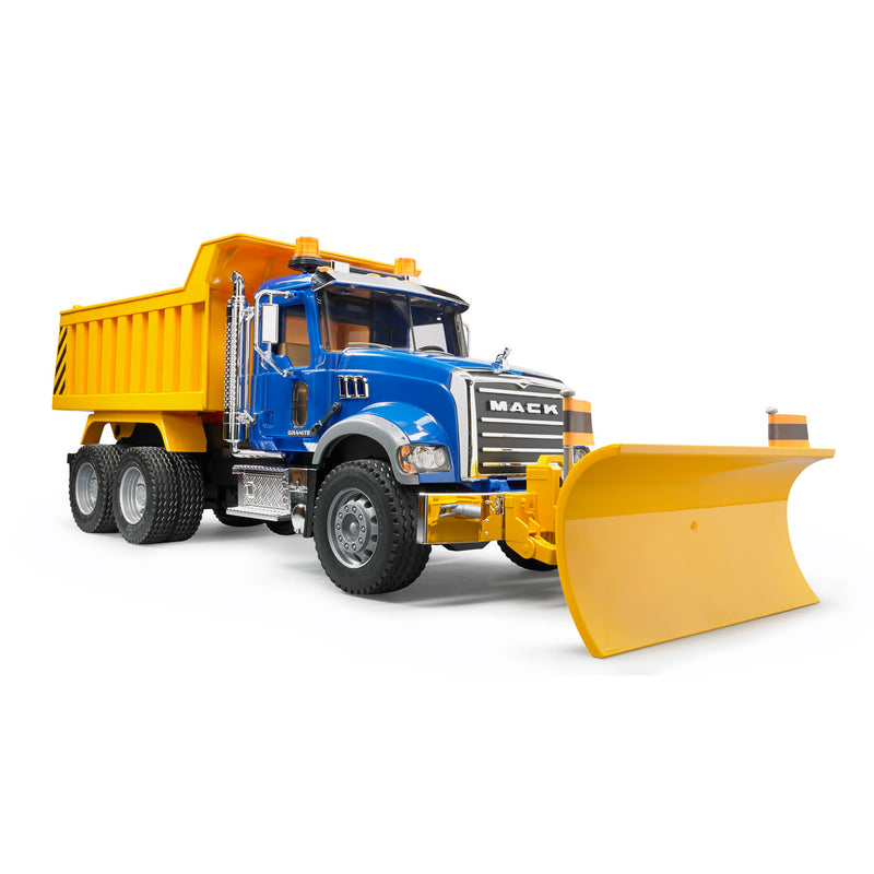 Bruder MACK Granite Tow Truck with Bruder Roadster - Bruder Toys
