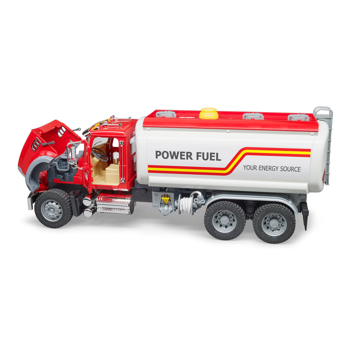 Cheapest Bruder 02827 Mack Granite Tanker Truck and 03925 - Tanker Trailer