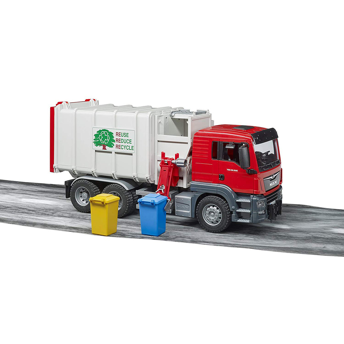【Masarega】ドーベルマン SL156 GS177セット Amazon.com: Bruder Toys 03761 Man TGS Side Loading Garbage
