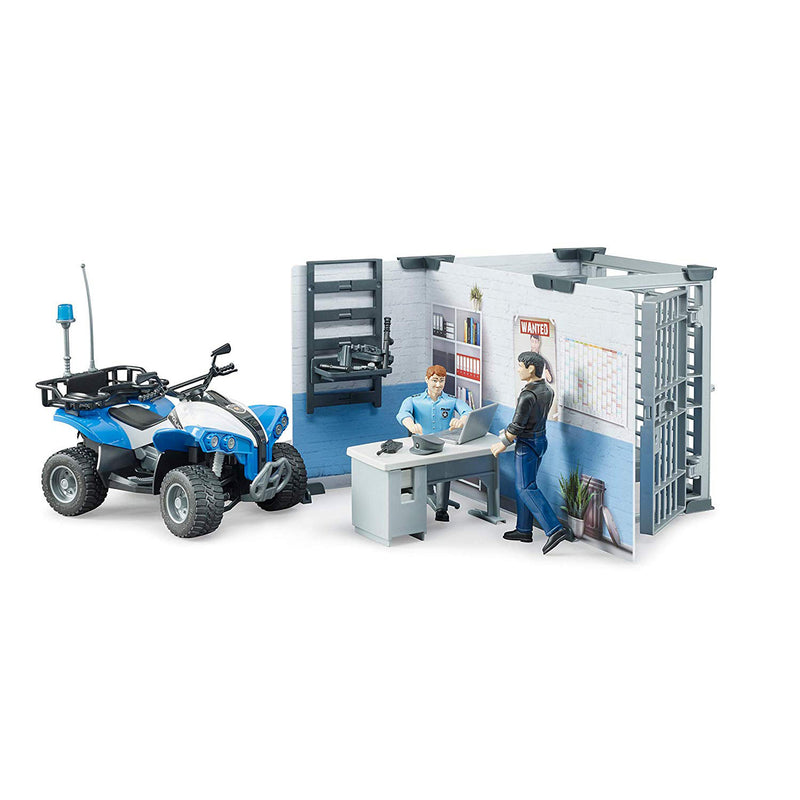 Bruder bworld Set Police Station - Main Image