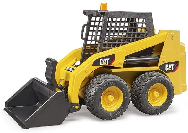 Bruder CATERPILLAR Skid Steer Loader with Scoop, Auger and