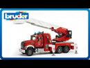 Bruder MACK Granite Fire Engine with Water Pump