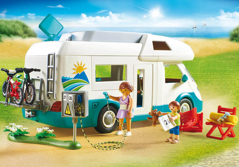 Famille et camping-car 70088 multicolore Playmobil
