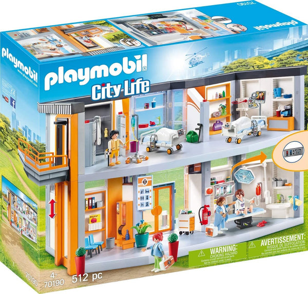 PLAYMOBIL City Life Luxury Beach House Playset Building Toy Doll
