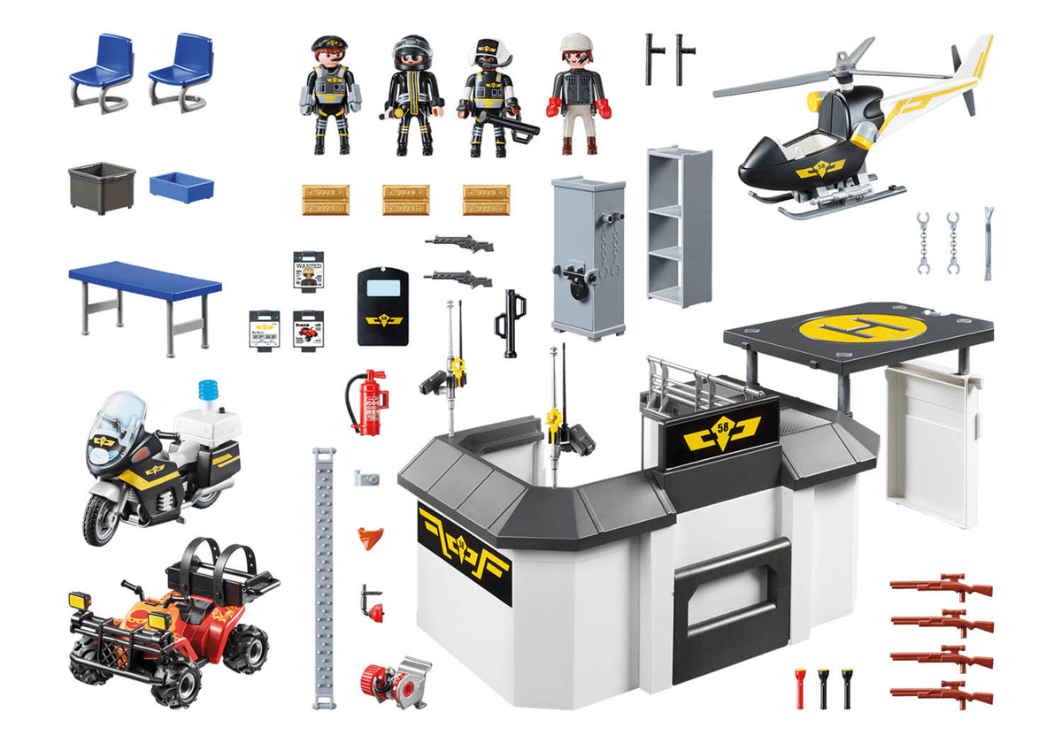 Let's Play! DVD play Along全11 枚 セット Playmobil Take Along Tactical Unit Headquarters