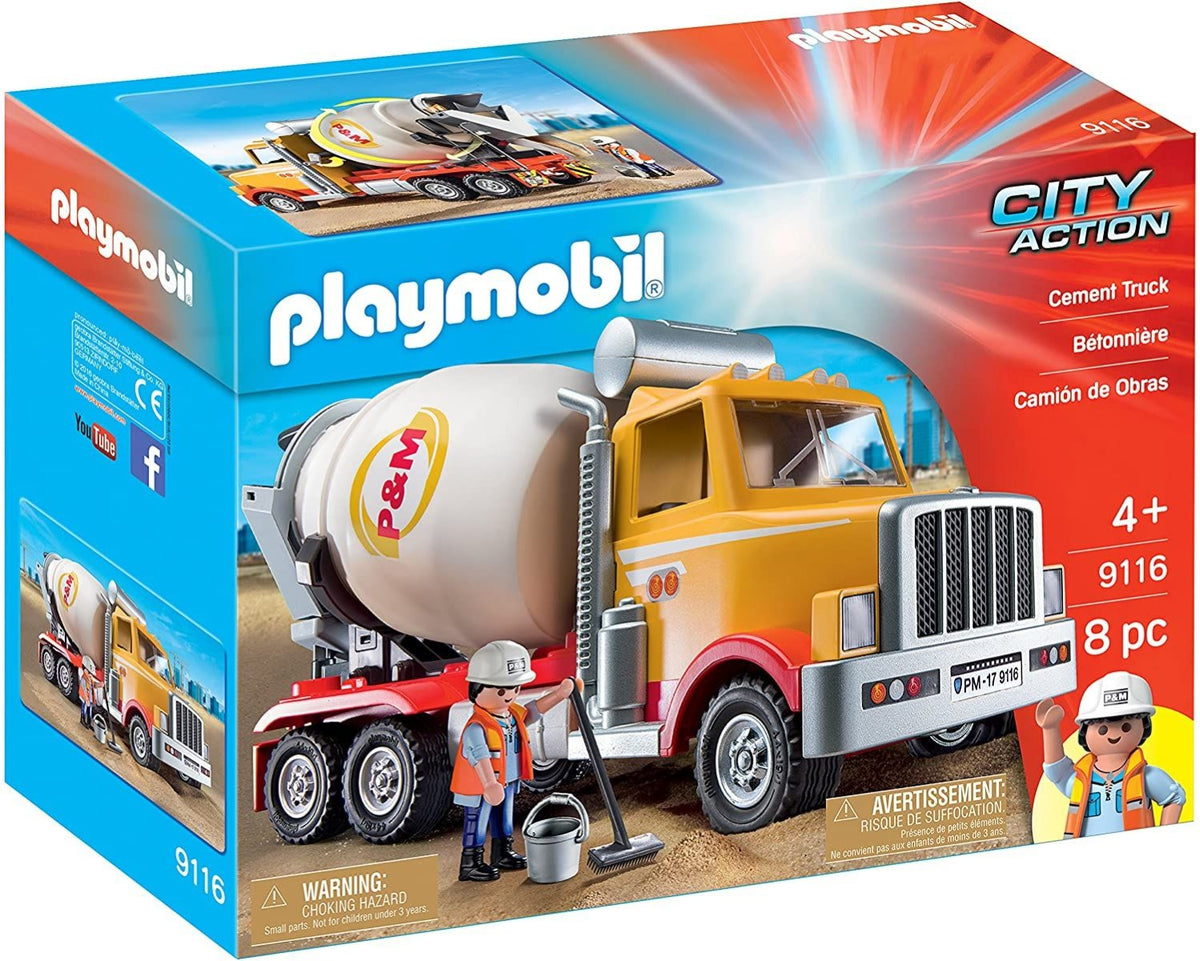 Playmobil Cement Truck Playset