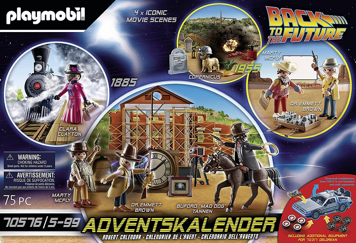 Playmobil Advent Calendar - Back to the Future Part III